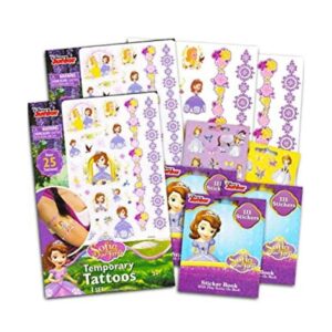 Disney Sofia Juego de pegatinas y tatuajes 300 pegatinas_1