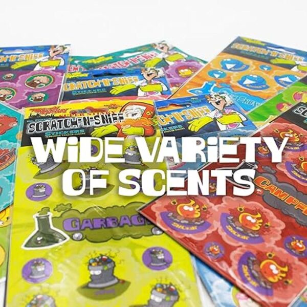 Just For Laughs Dr. Stinkys Scratch N Sniff Paquete de 3