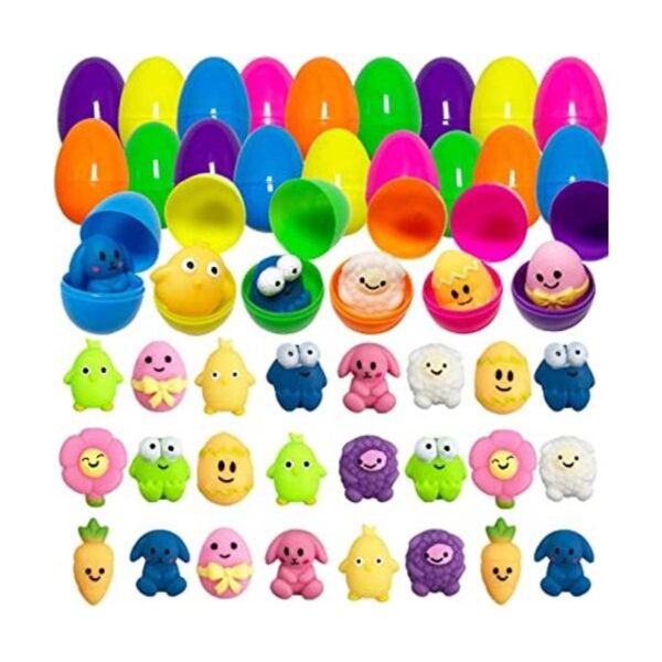 JoFAN Paquete de 24 huevos de Pascua precargados de_1