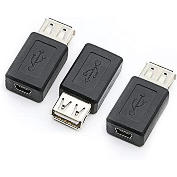 3 unidades USB 2.0 A hembra a USB B Mini 5 Pin hembra_1