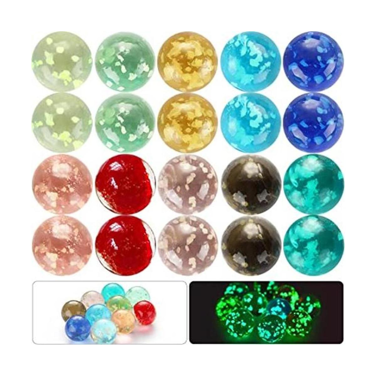 que brillan en la oscuridad hechas a mano decorativas