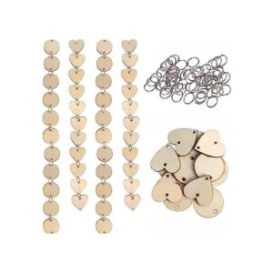 Qililandiy 200 unidades en total adornos de madera_1