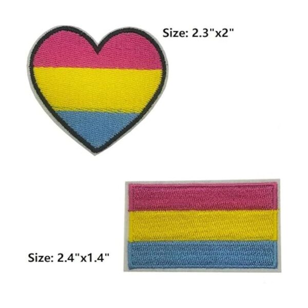 Pansexual Pansexual PanPride Flag Parches Insignia de_2