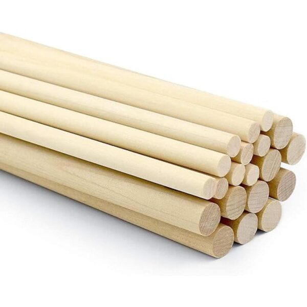 20 varillas de madera para manualidades varillas de_1