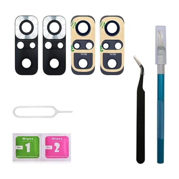 LNONLS Paquete de 2 fundas de lente de cristal para cámara_1