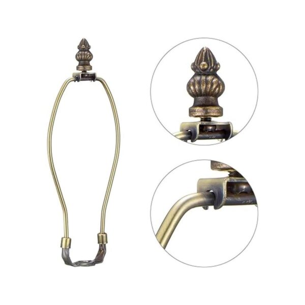 Canomo Paquete de 2 pomos de lámpara para decoración de_4
