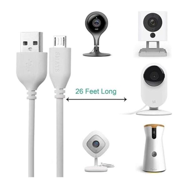 Cable de extensión de alimentación de 26 pies compatible_2