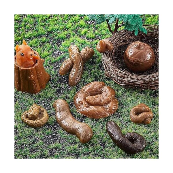 Boao 8 piezas de caca falsa realista diseño de caca