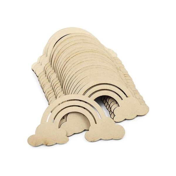Recortes de madera sin terminar para manualidades nubes_2