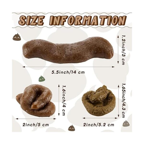 Boao 8 piezas de caca falsa realista diseño de caca