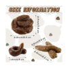 Boao 8 piezas de caca falsa realista diseño de caca