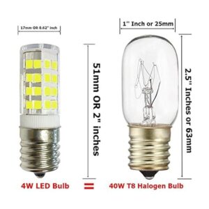 2 Bombillas LED de 4 W de repuesto para 40 W Kenmore_2