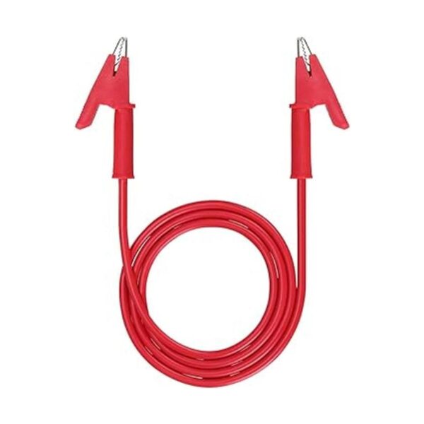 Sumnacon Clips de cocodrilo de doble extremo cable de