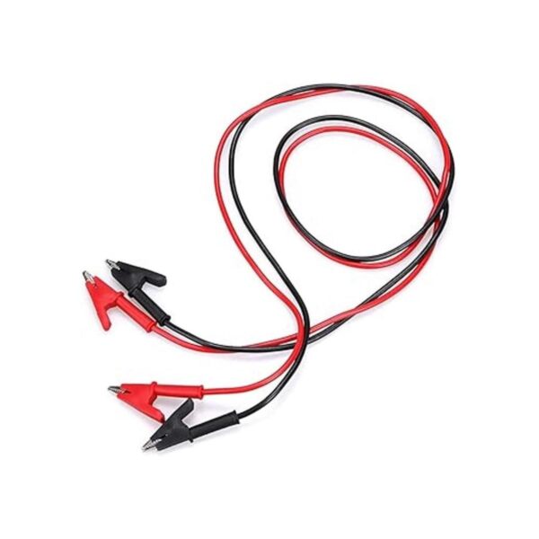 Sumnacon Clips de cocodrilo de doble extremo cable de