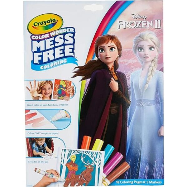 Crayola Frozen Color Wonder Libro para colorear y