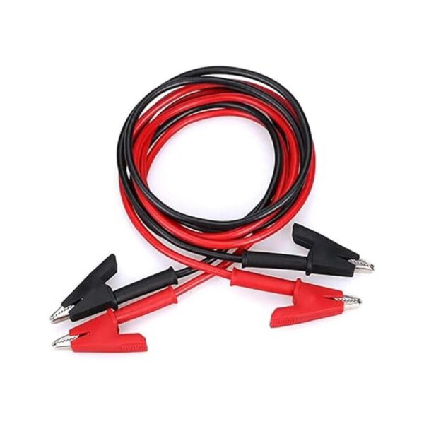 Sumnacon Clips de cocodrilo de doble extremo cable de