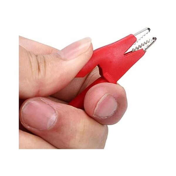 Sumnacon Clips de cocodrilo de doble extremo cable de
