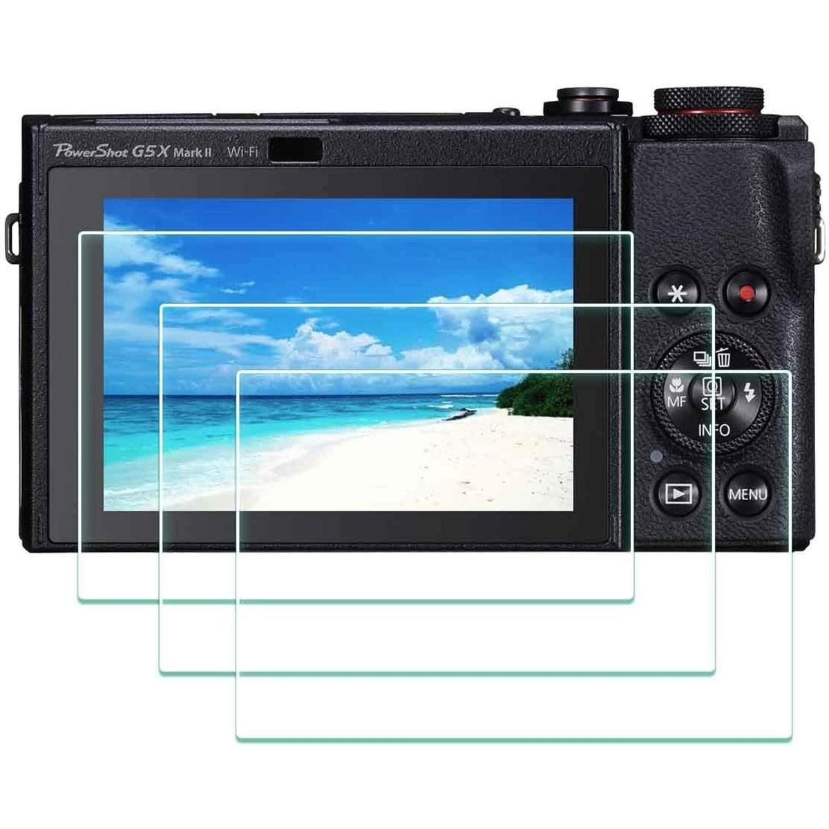 G7 X Mark II Protector de pantalla para cámara Canon G9X
