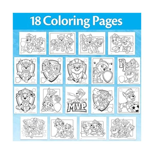 Crayola Paw Patrol Color Wonder Set de páginas y