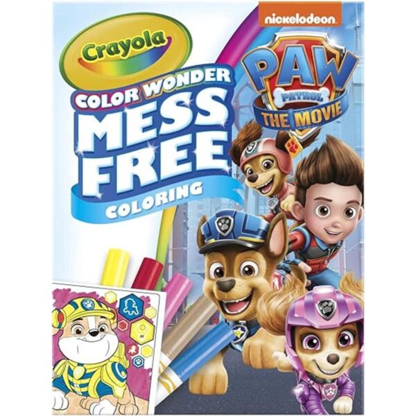 Crayola Paw Patrol Color Wonder Set de páginas y
