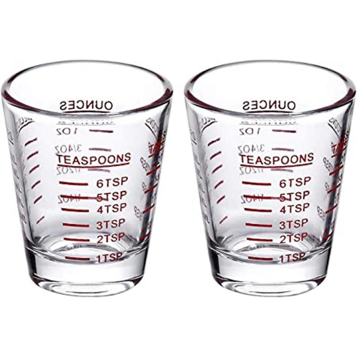 BCnmviku Vasos corto taza medidora taza de espresso