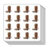 Calcomanías para planificar botas vaqueras 0.5 pulgadas_1