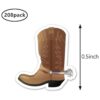 Calcomanías para planificar botas vaqueras 0.5 pulgadas_2