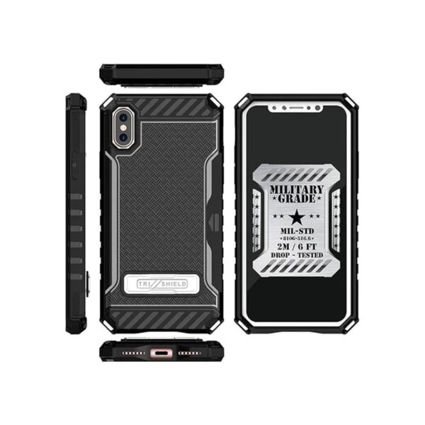 Funda híbrida antigolpes de grado militar con ranura para_2