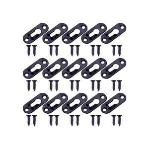 30 piezas de ganchos individuales con 60 tornillos de