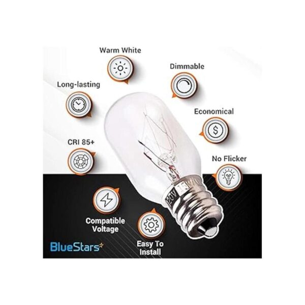 BlueStars Bombilla E12 T20 Salt Rock de 120 V y 15 W_2