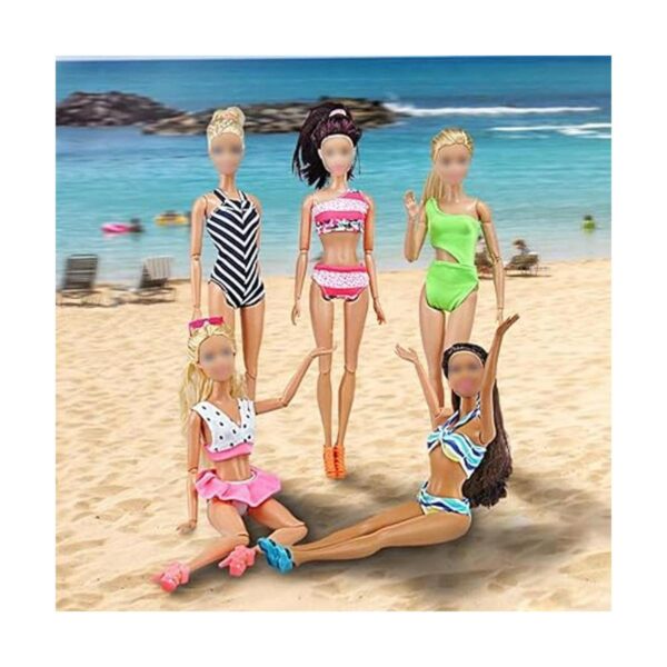 ETING 10 unidades 5 juegos de bikini de playa traje de_6