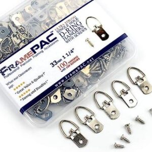 FramePac D Ring Picture Hangers Single Hole DRing Hanger_1