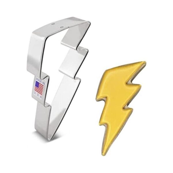 Cortador de galletas Ann Clark Lightning Bolt de 3.9 in_1