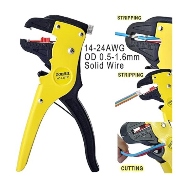DOWELL Herramienta de pelado de alambre 1424AWG para cable