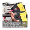 DOWELL Herramienta de pelado de alambre 1424AWG para cable