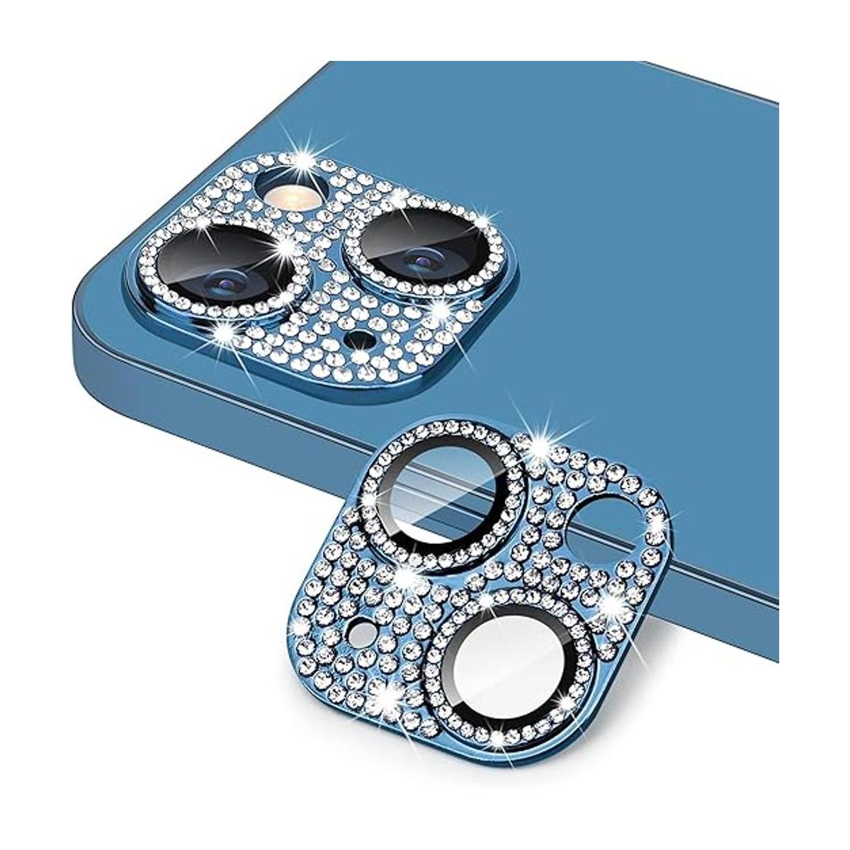 Hsefo Protector de lente de cámara para iPhone 13 y iPhone