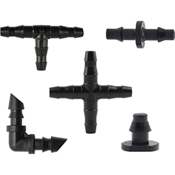 Kalolary Juego de 200 accesorios de riego conectores de