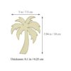 Creaides Palmera Madera DIY Recortes de madera de cocotero_2