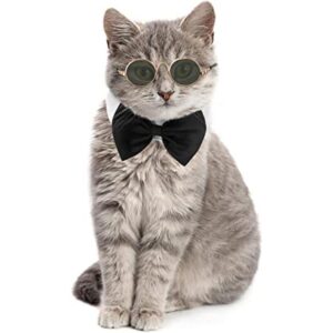 Pajarita para mascotas ajustable cuello formal corbatín