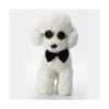 Pajarita para mascotas ajustable cuello formal corbatín