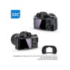 JJC Juego de 2 visores de silicona para Sony Alpha a9 a7_3