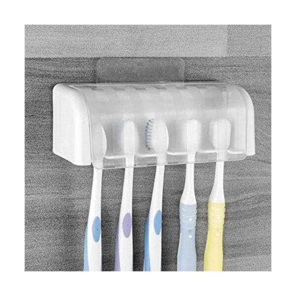 Soporte para cepillo de dientes de 5 ranuras para montaje_1