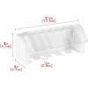 Soporte para cepillo de dientes de 5 ranuras para montaje_3