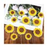 Parches bordados de girasol JKJF para coser o coser para_6