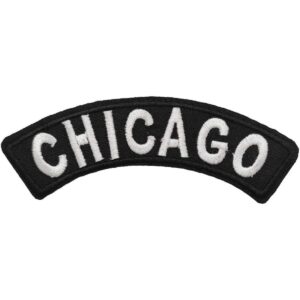 Parche bordado de Chicago para planchar_1
