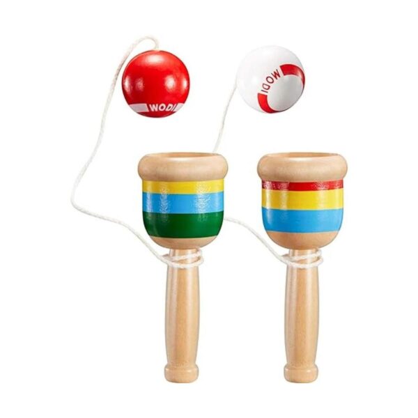 TOODOO Juego de 2 piezas de Jacks con bola de remo con_1
