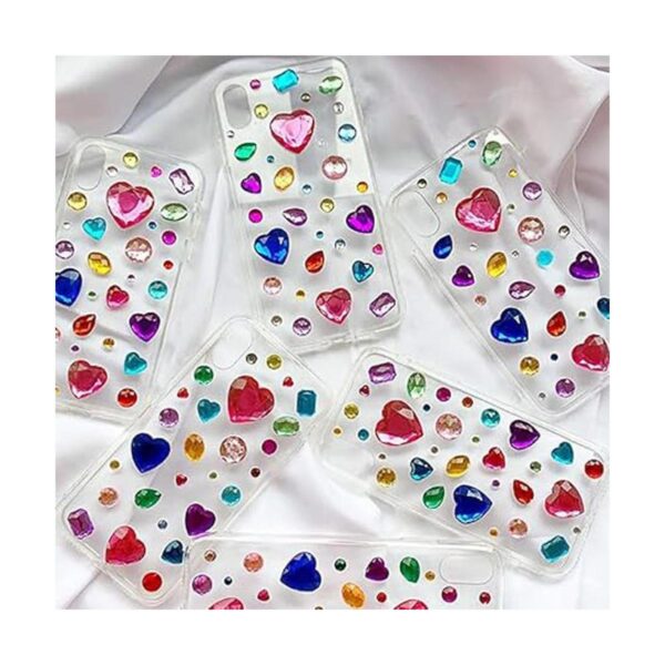 586 calcomanías de joyas con diamantes de imitación para