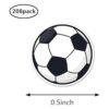 Calcomanías para planificar el fútbol 0.5 pulgadas_2
