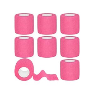 Tindobewan 8 rollos de vendaje cohesivo de 2 x 5 yardas_1