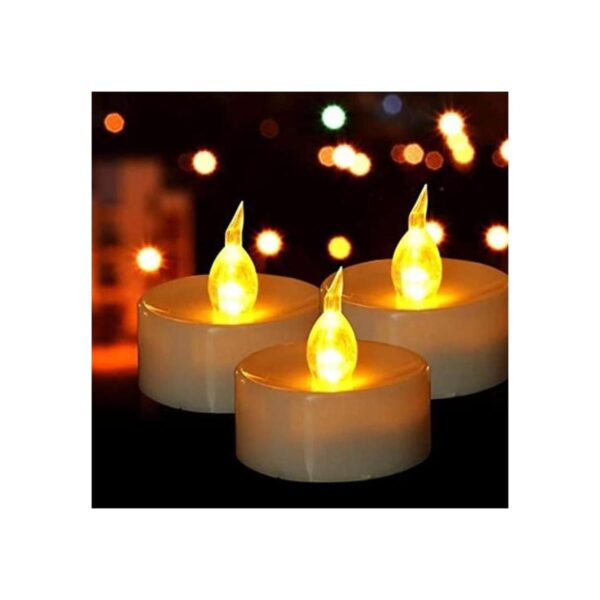 Luces de té con pilas paquete de 24 velas LED de té_1